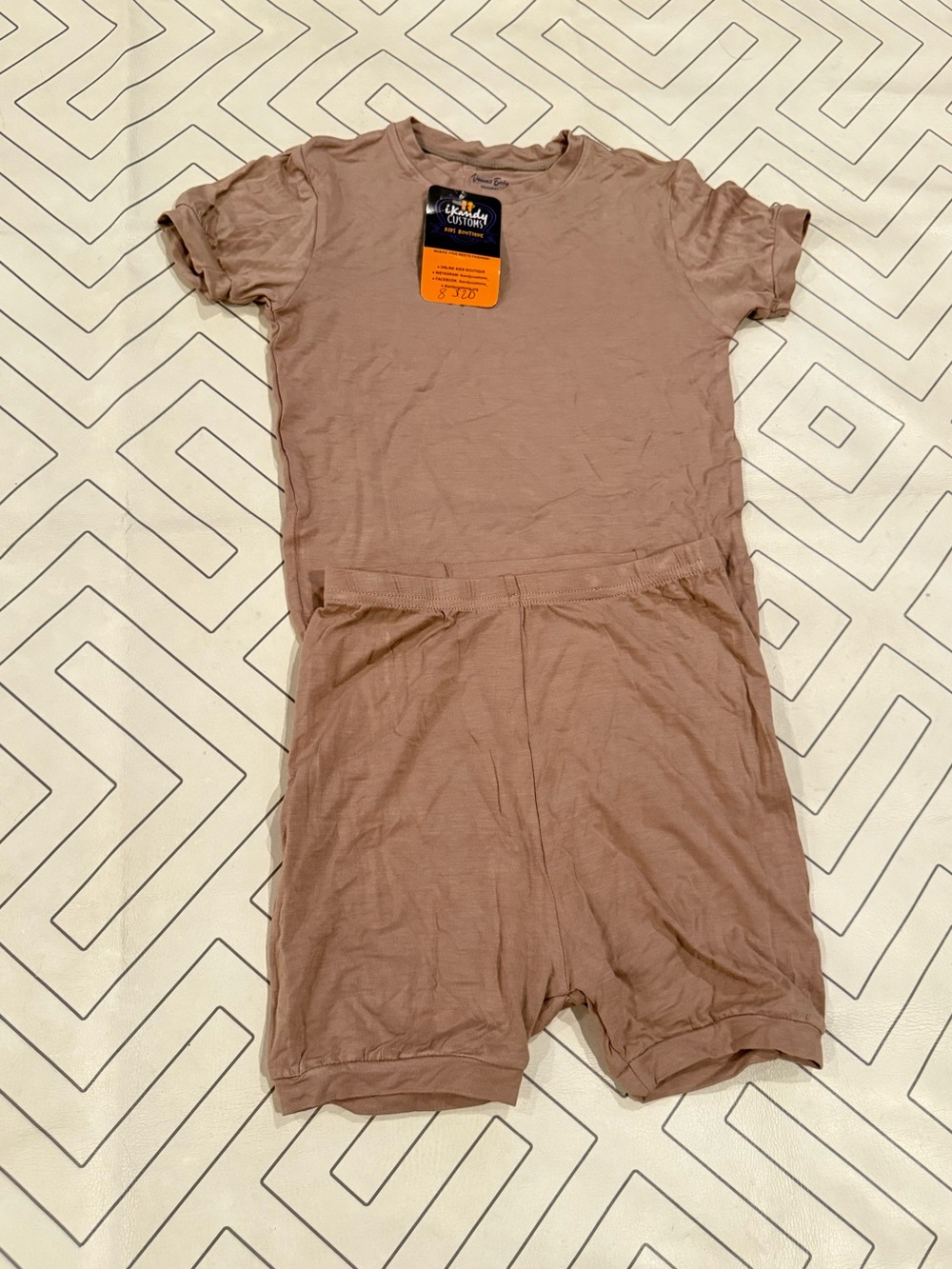 NWT Vaenait Baby Short Sleeve Pajama Set